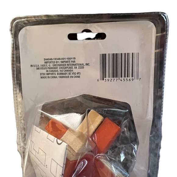 Brain Teaser Casse-Tete Real Wood 3D Puzzle - Picture 5 of 7